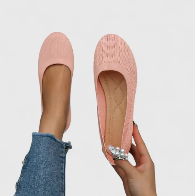 Flat Shoes Round Toe Slip-On for Women | Perfect for Everyday Wear