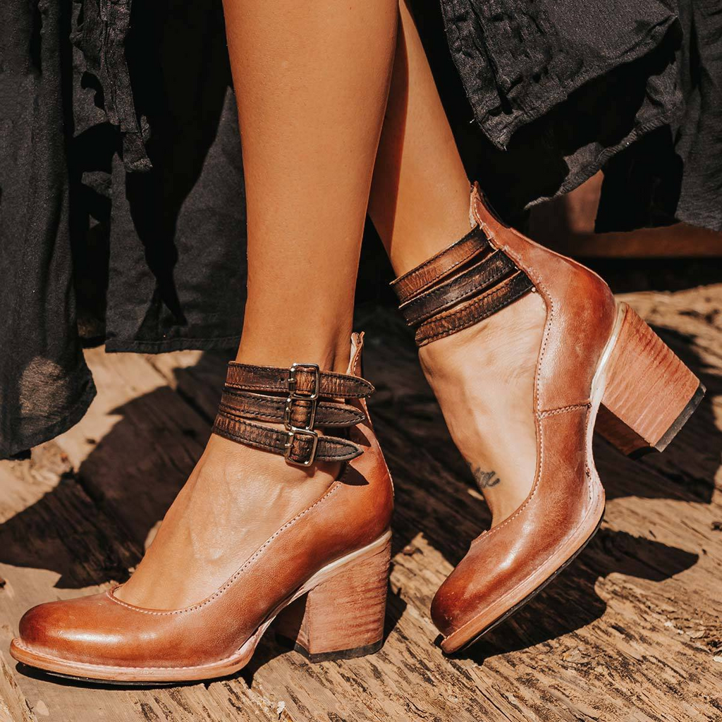 Mary Jane Shoes Thick Heel Buckle for Women | Perfect for Everyday Wear