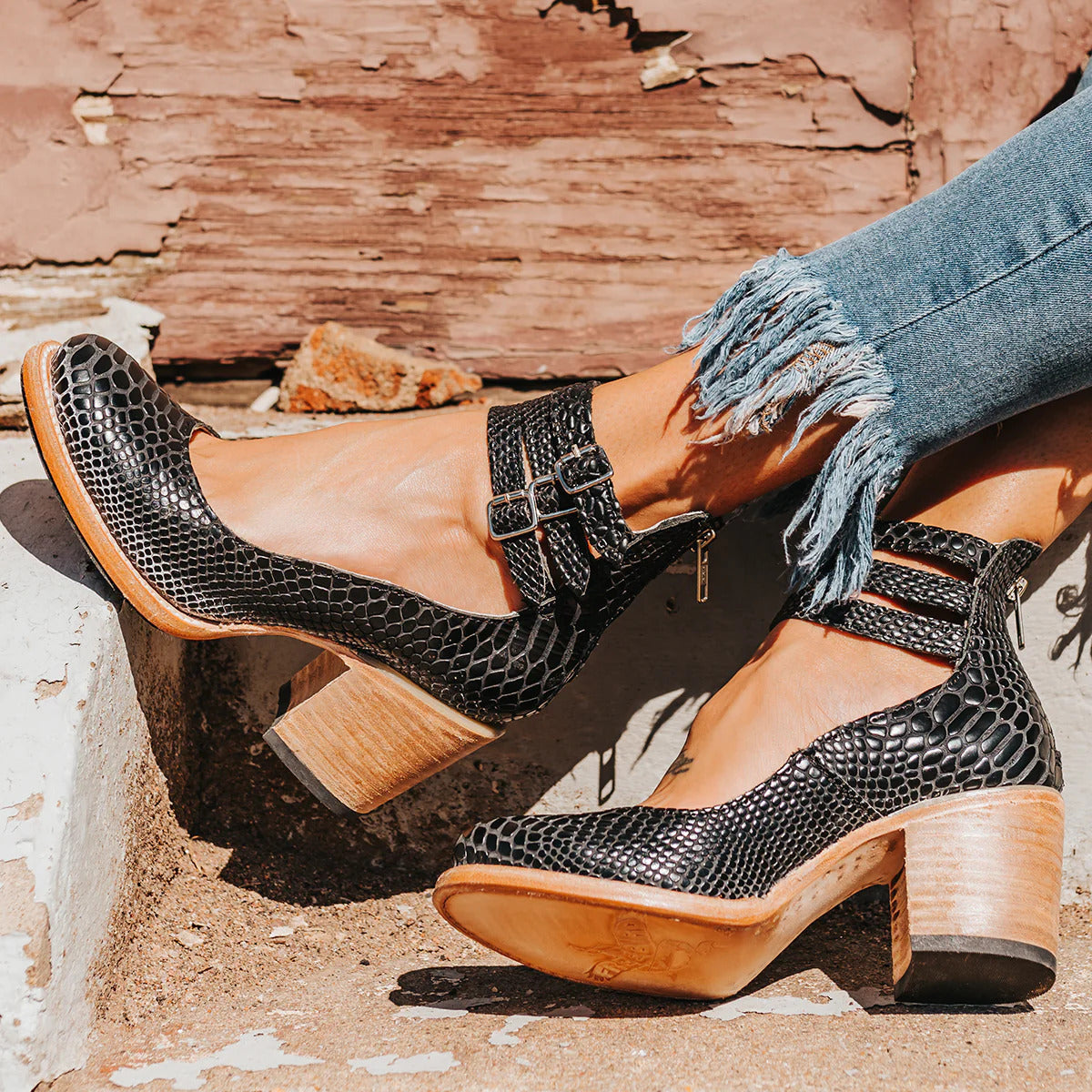 Mary Jane Shoes Thick Heel Buckle for Women | Perfect for Everyday Wear