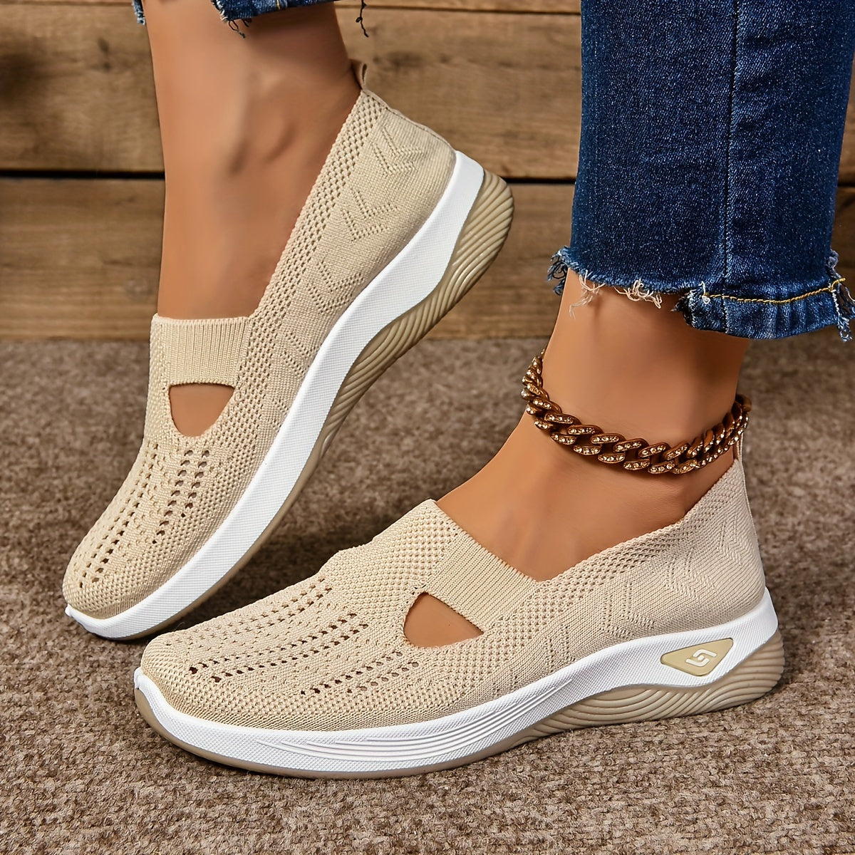 Slip-On Flyknit Shoes for Women | Perfect for Everyday Wear