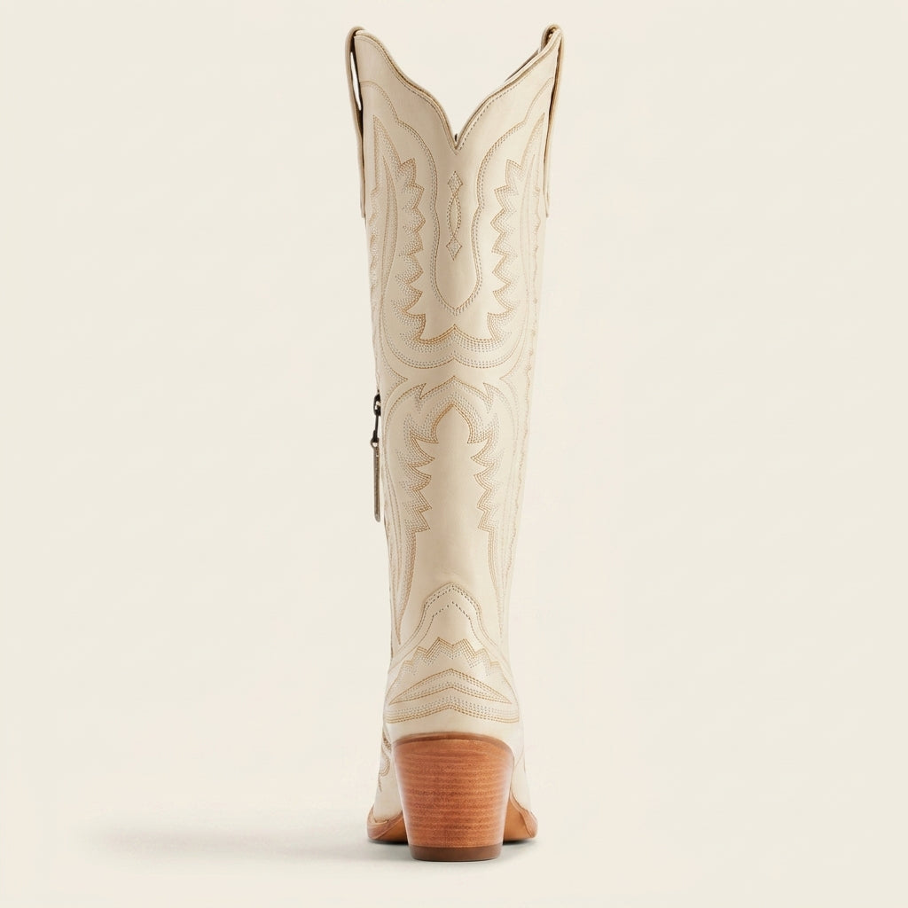 Cowboy Boots Pointed Thick Heel for Women | Perfect for Everyday Wear