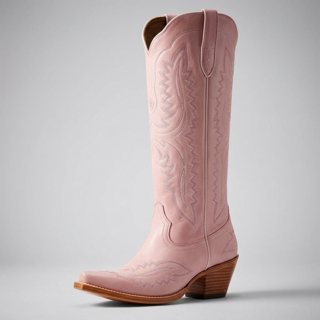 Cowboy Boots Pointed Thick Heel for Women | Perfect for Everyday Wear