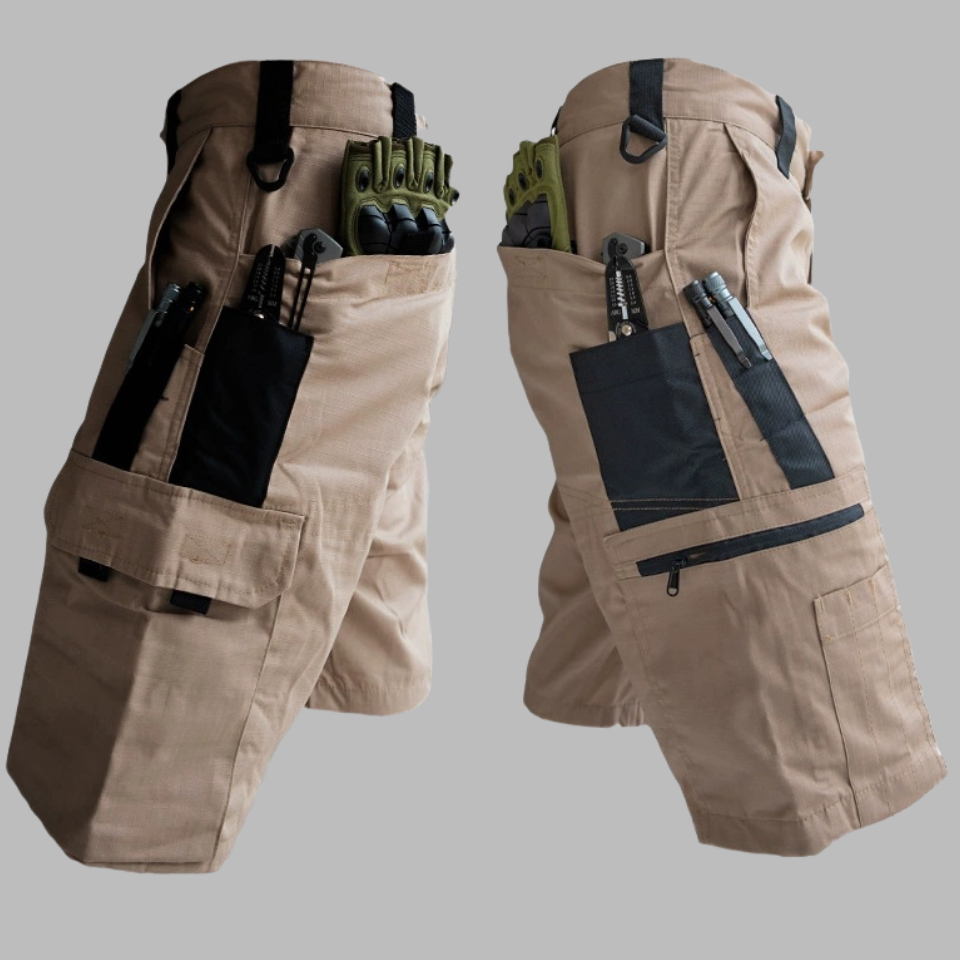 Cargo Shorts Multi-Pocket Zipper Fly for Men | Perfect for Everyday Wear