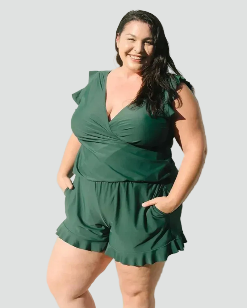 One-Piece Swimsuit Sculpting Design for Women | Perfect for Summer