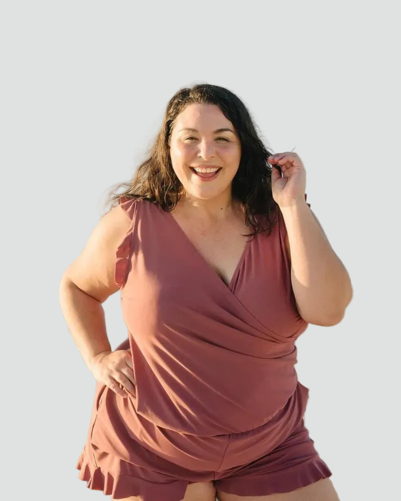 One-Piece Swimsuit Sculpting Design for Women | Perfect for Summer
