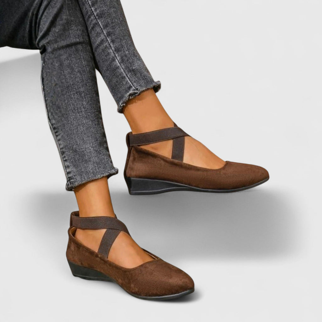 Slip-On Shoes Suede Upper for Women