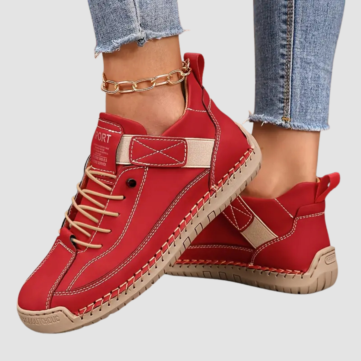 Slip-On Leather Shoes Comfort Fit for Women