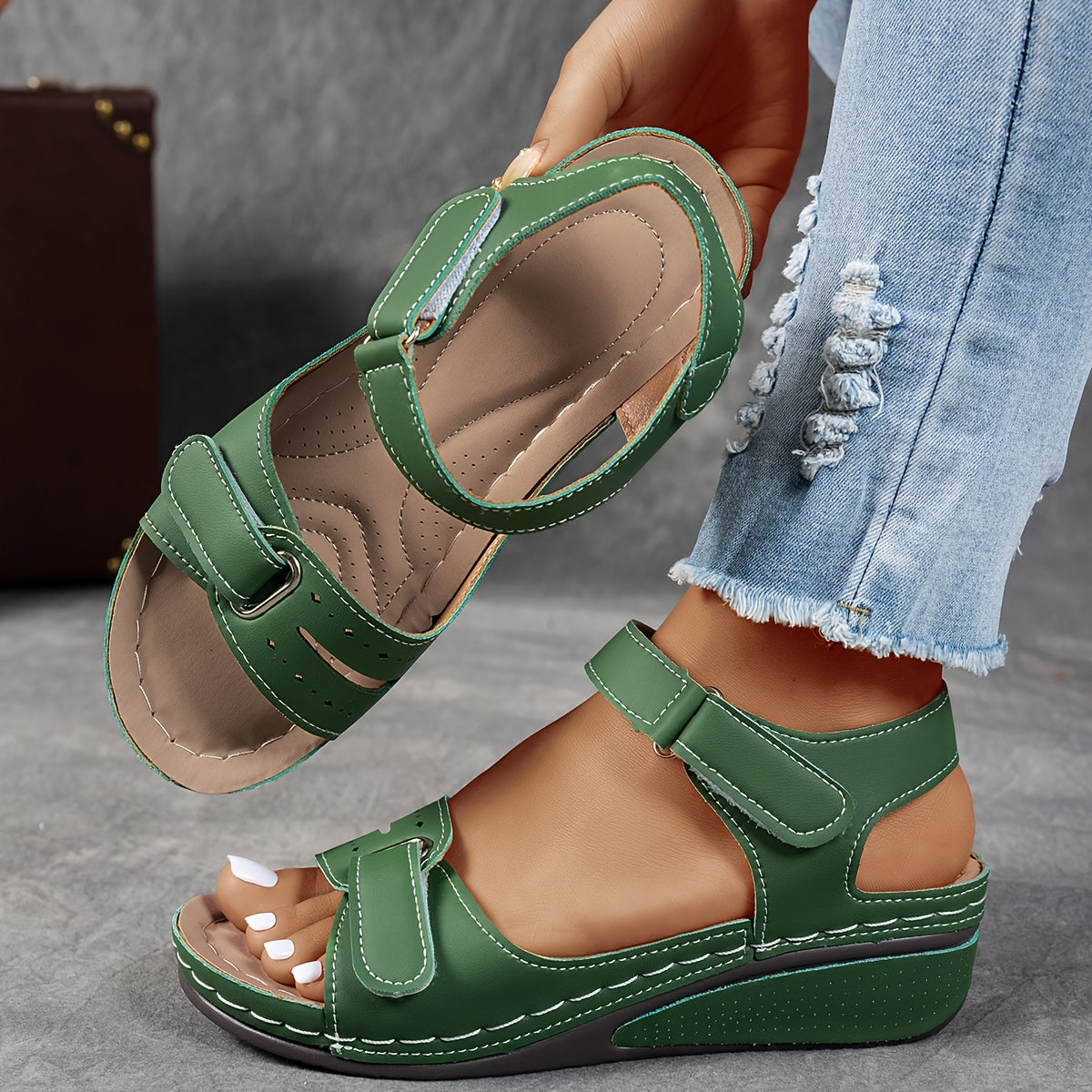 Sandals Ergonomic Adjustable Straps for Women