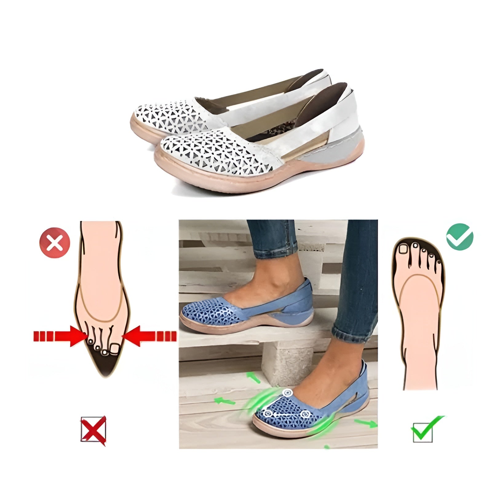 Casual Sandals Upper Round Toe for Women | Perfect for Everyday Wear