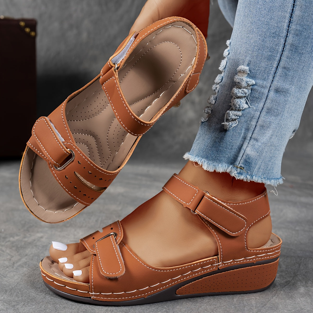 Sandals Ergonomic Adjustable Straps for Women