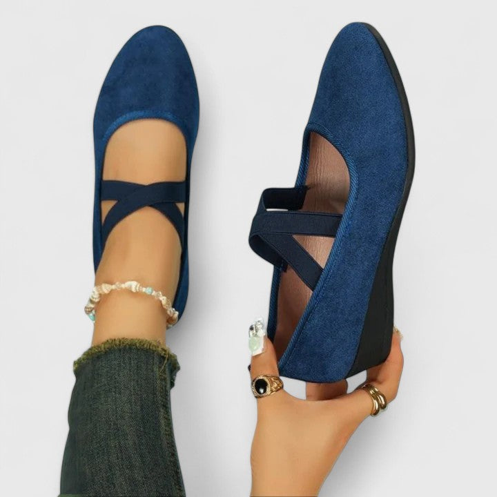 Slip-On Shoes Suede Upper for Women