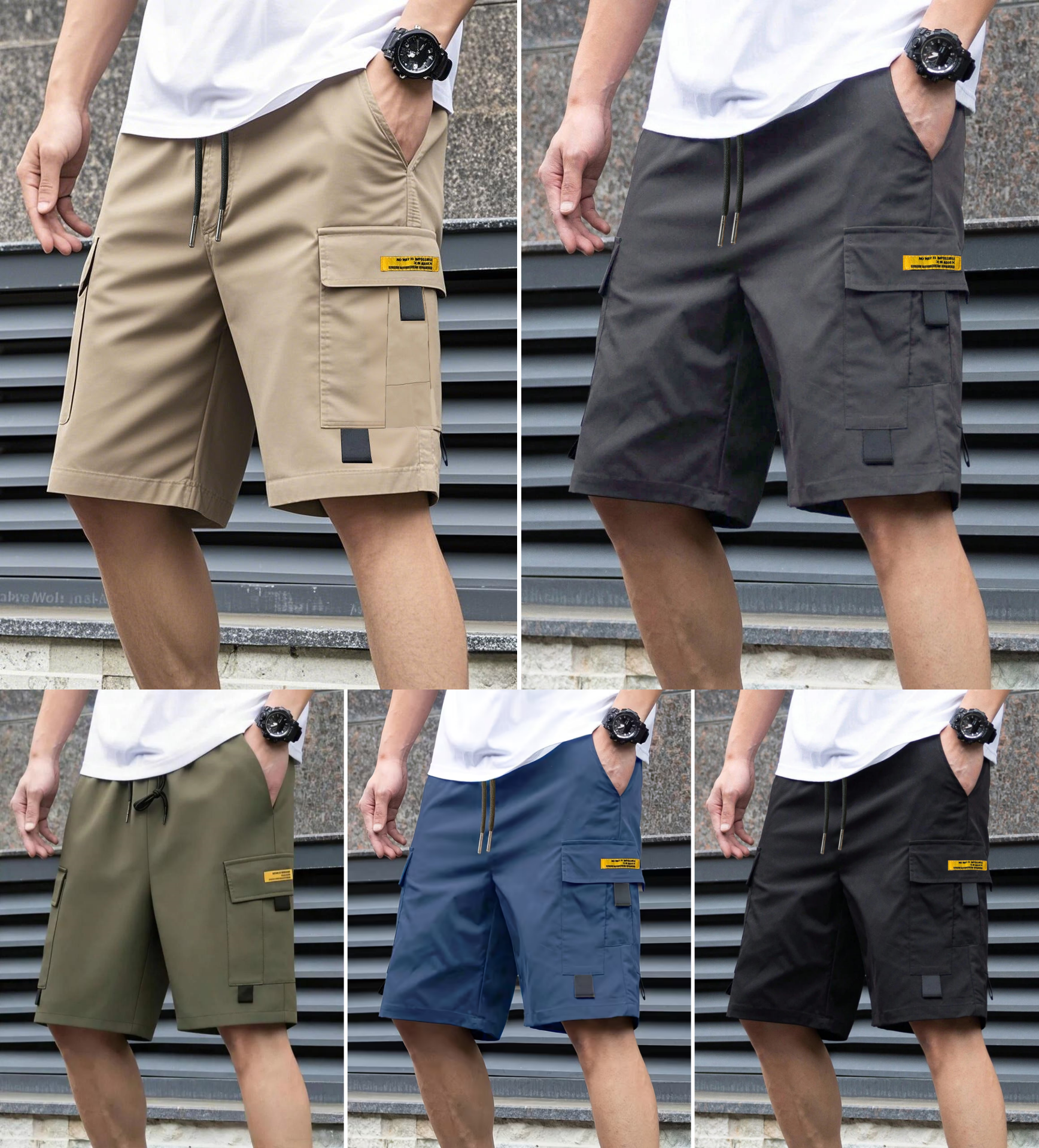 Cargo Shorts Lightweight for Men | Perfect for Summer