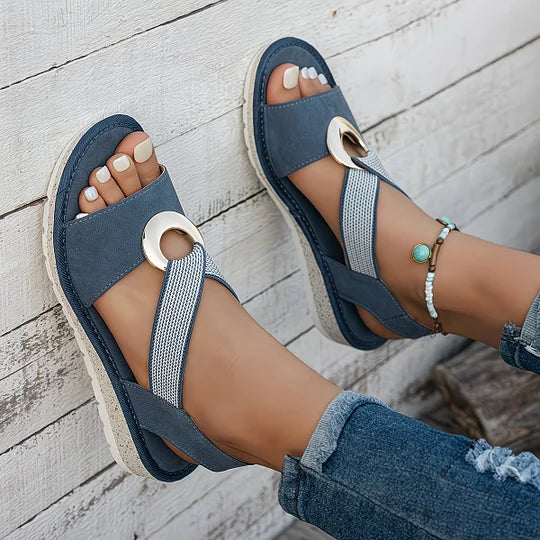 Beach Sandals Rubber Sole Breathable for Women | Perfect for Summer