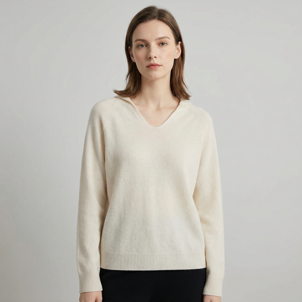 Hooded Woolen Sweater for Women