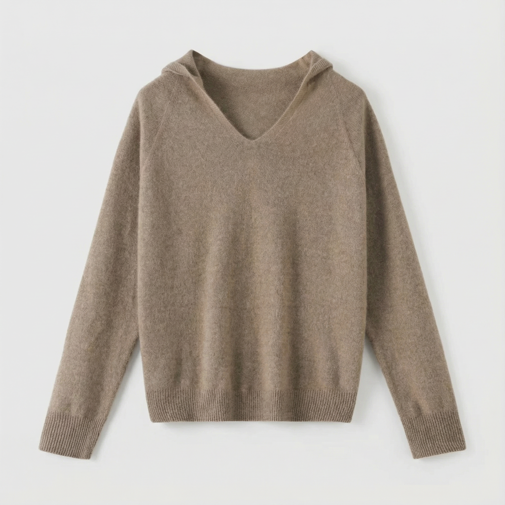 Hooded Woolen Sweater for Women