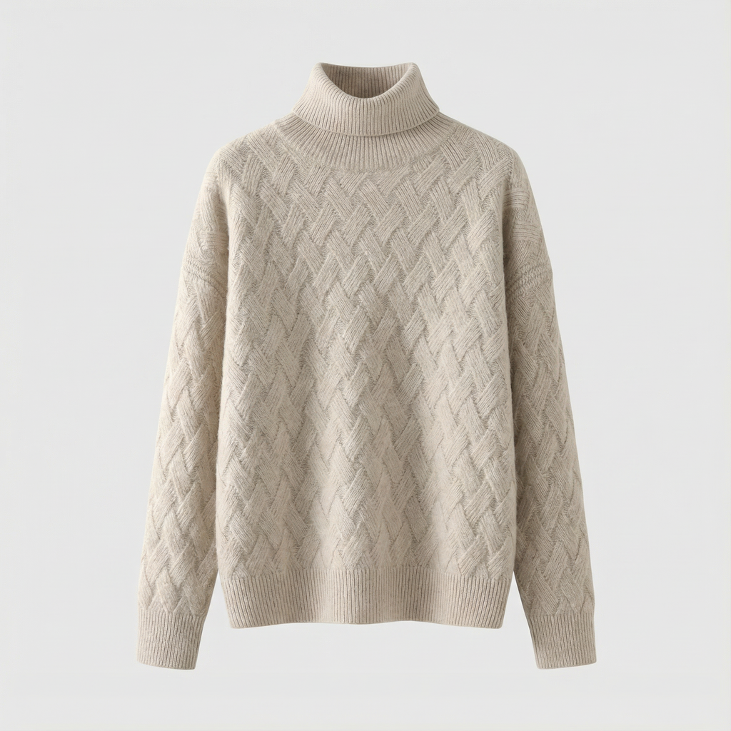 High Neck Warm Sweater for Women