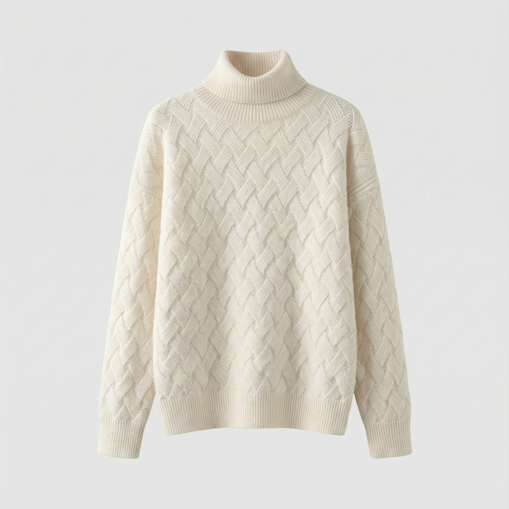 High Neck Warm Sweater for Women