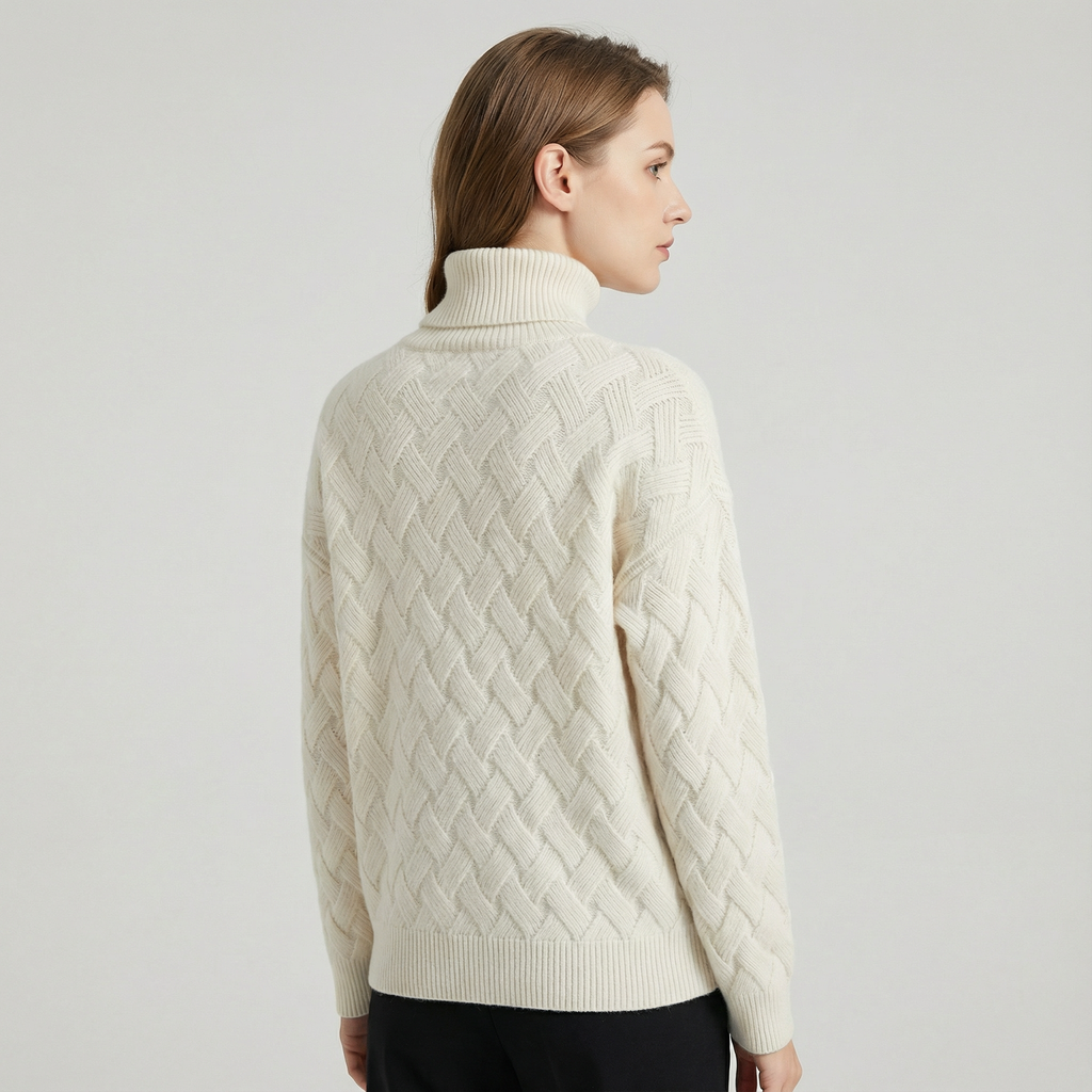 High Neck Warm Sweater for Women