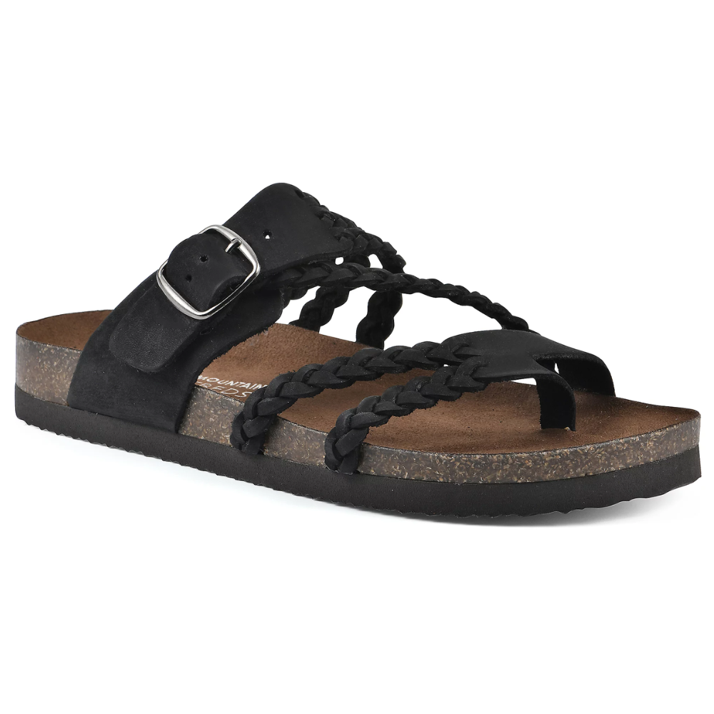 Braided Cork Sandals with Adjustable Buckle for Women | Perfect for Summer