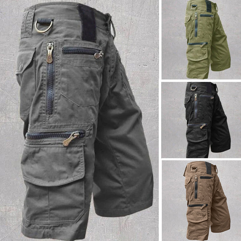 Cargo Shorts Multi-Pocket Mid-Thigh for Men | Perfect for Everyday Wear