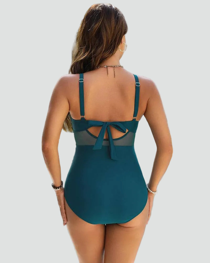 One-Piece Swimsuit Mesh Insert for Women | Perfect for Swimming
