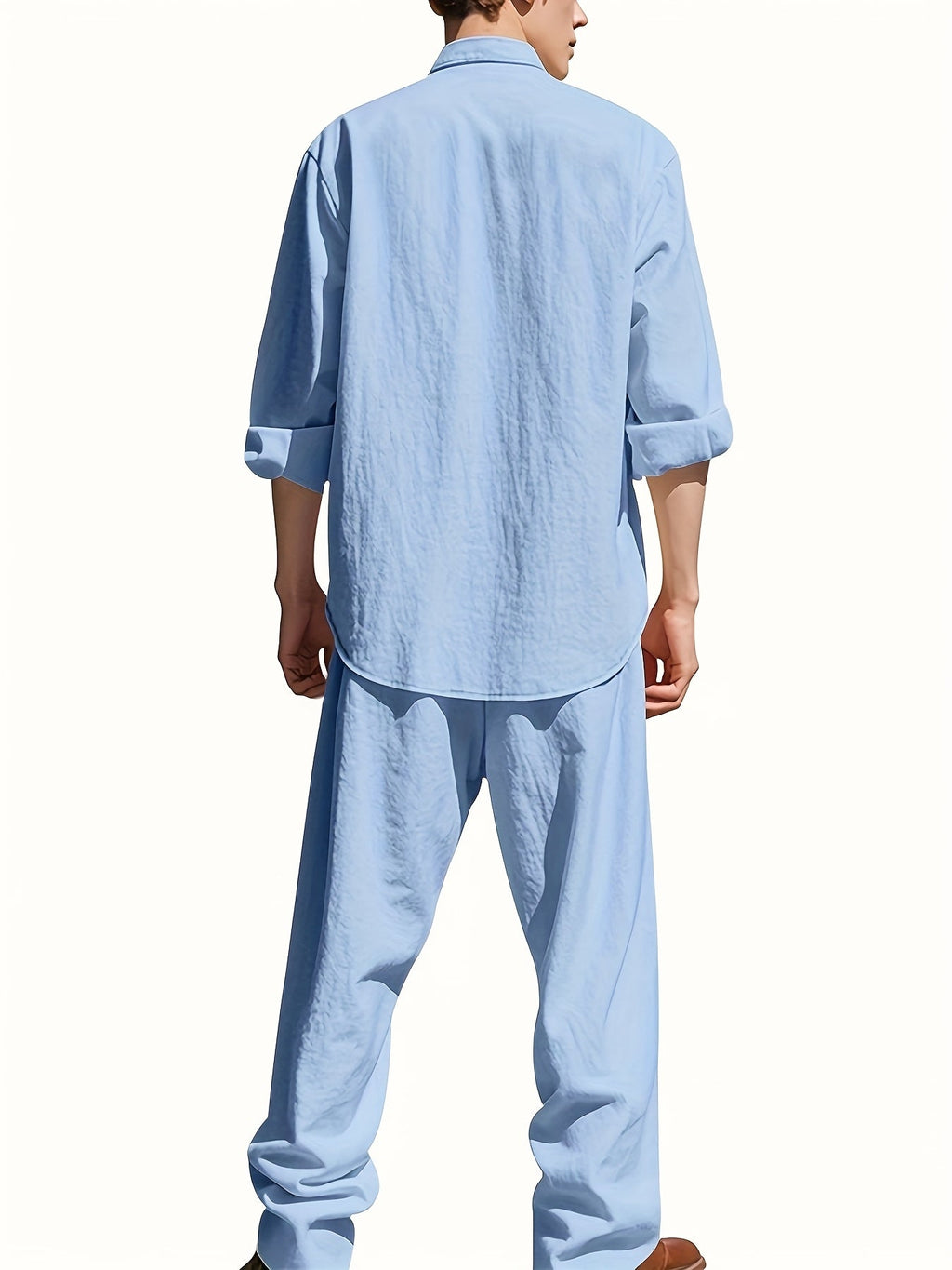 Men's Relaxed Fit Linen Suit | Perfect for Summer