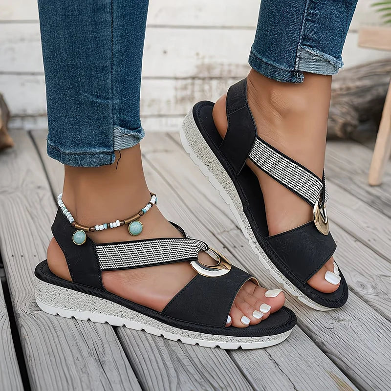 Beach Sandals Rubber Sole Breathable for Women | Perfect for Summer