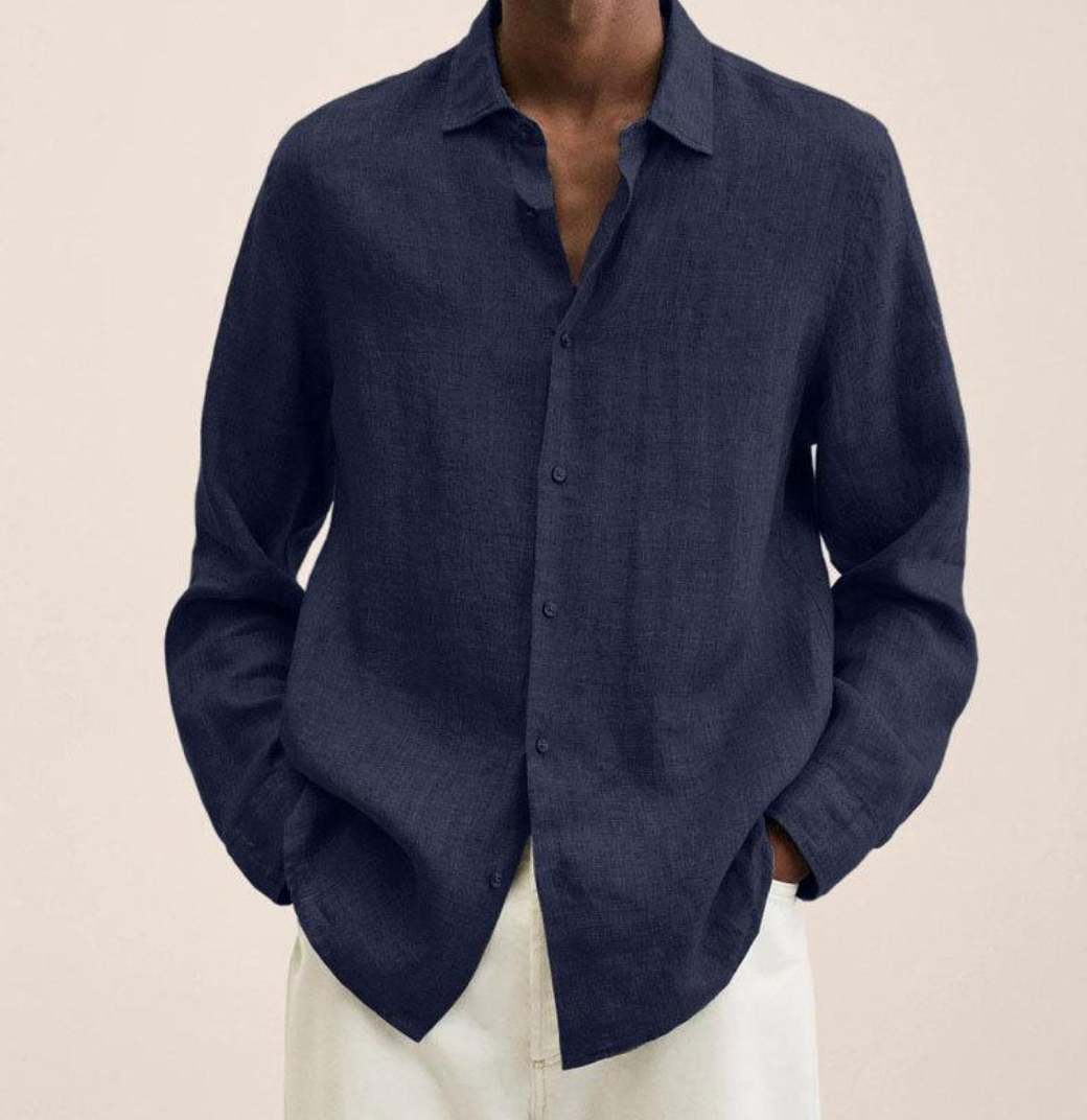 Shirt Breathable Linen for Men