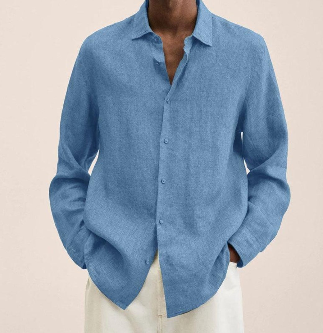 Shirt Breathable Linen for Men
