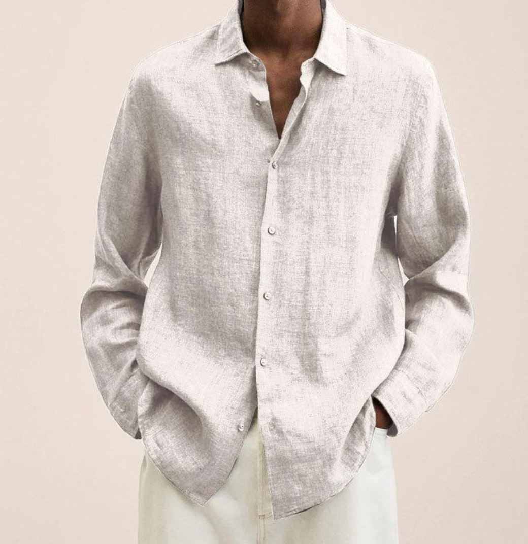 Shirt Breathable Linen for Men
