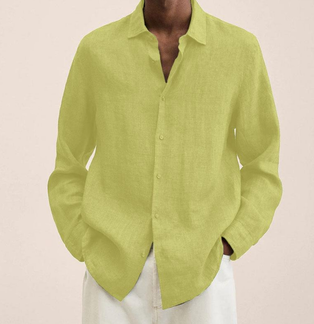 Shirt Breathable Linen for Men