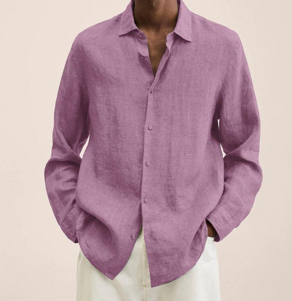 Shirt Breathable Linen for Men
