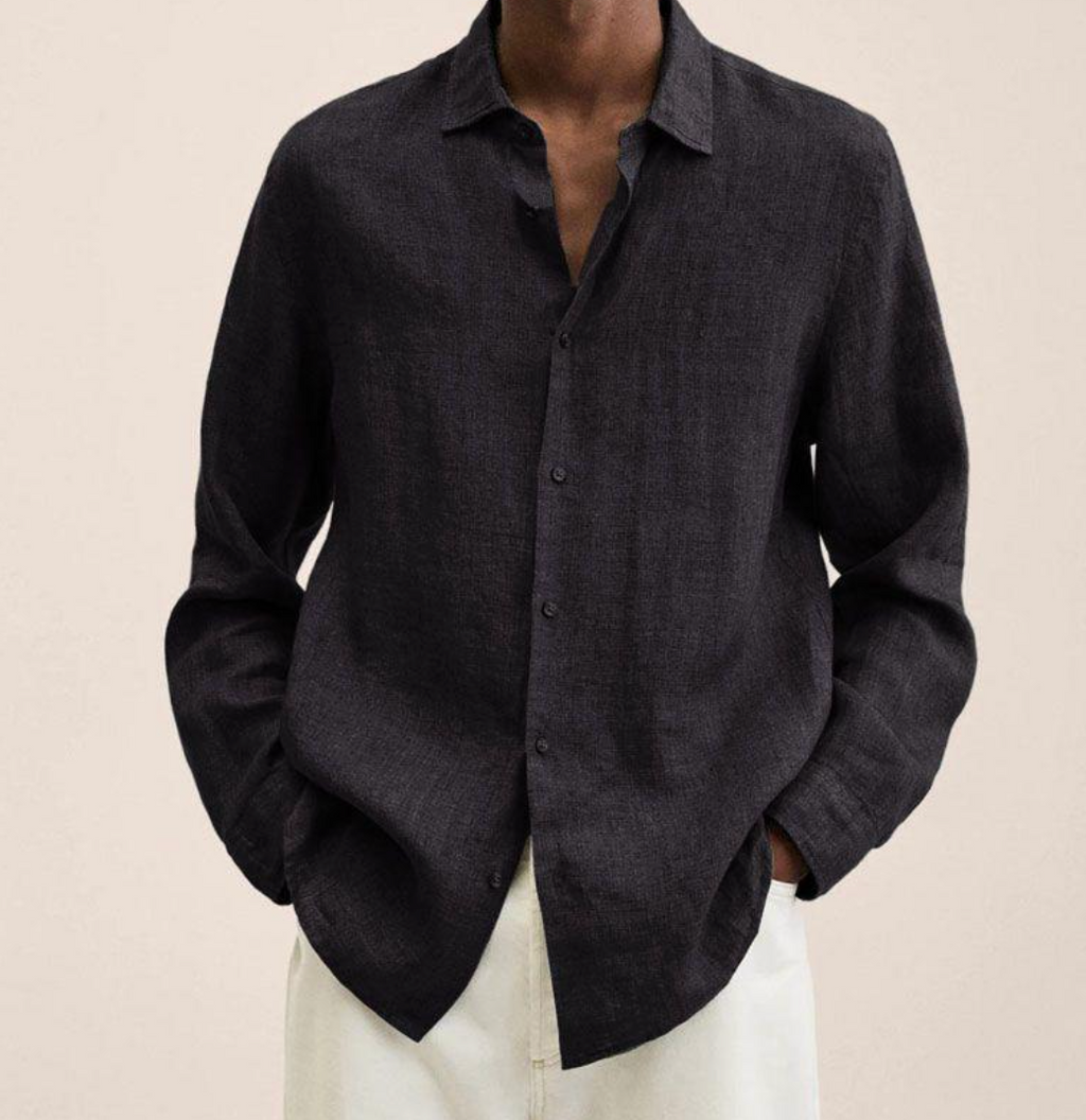 Shirt Breathable Linen for Men