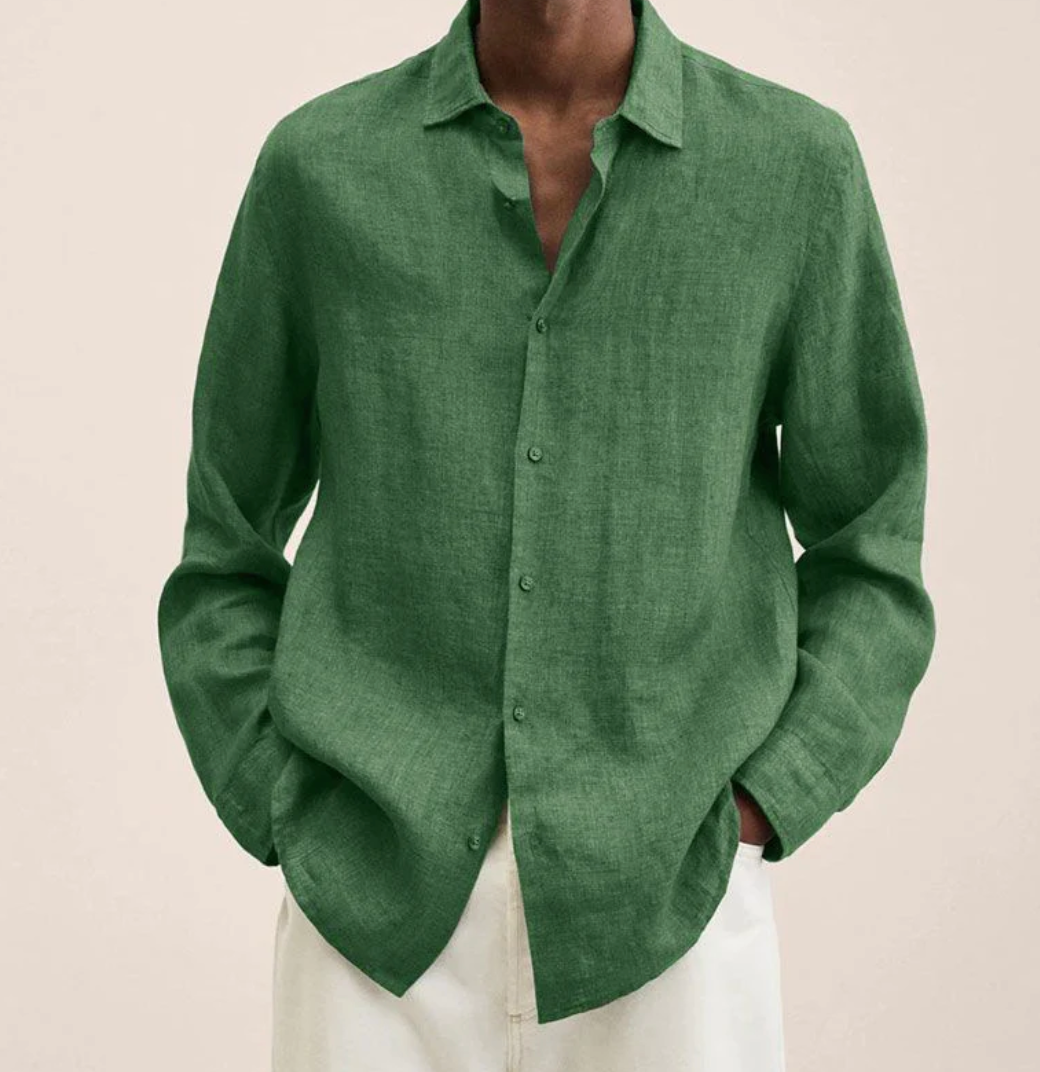 Shirt Breathable Linen for Men