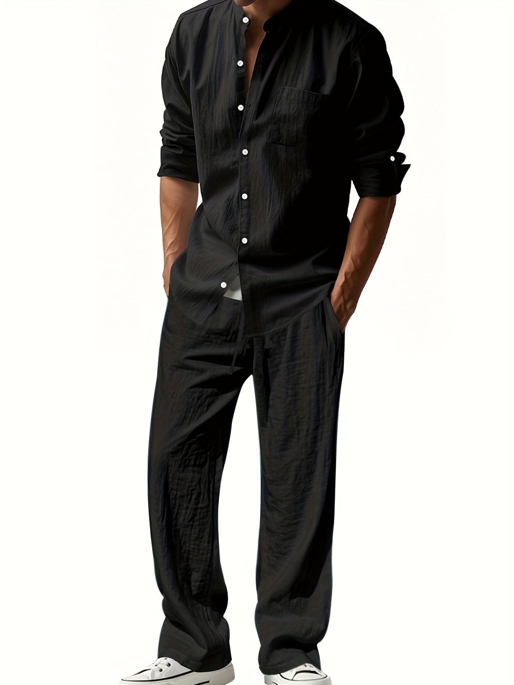 Men's Relaxed Fit Linen Suit | Perfect for Summer