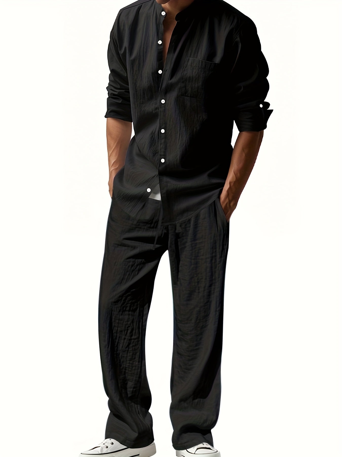 Men's Relaxed Fit Linen Suit | Perfect for Summer
