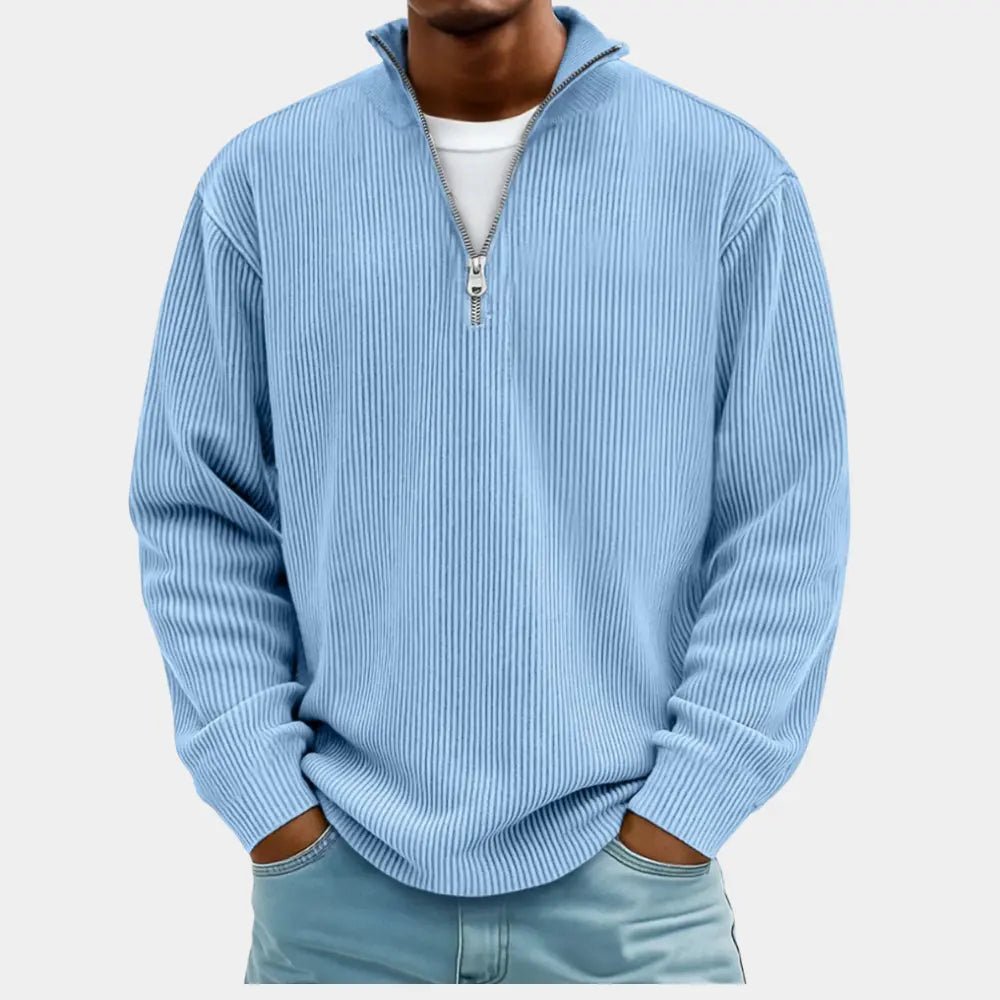 Pullover Sweater Half-Zip for Men