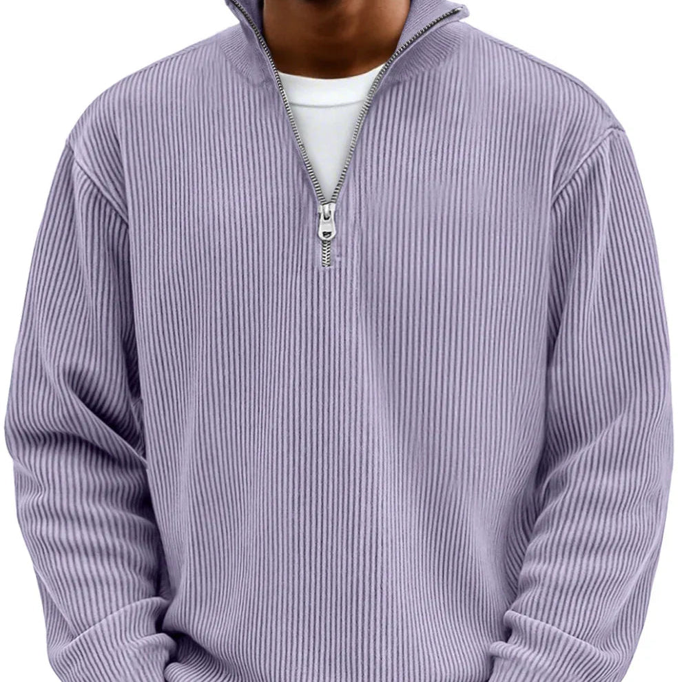 Pullover Sweater Half-Zip for Men