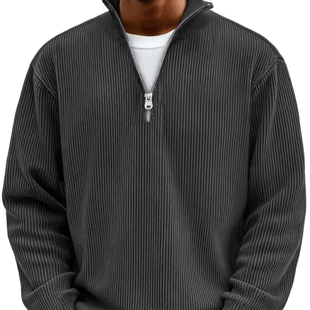 Pullover Sweater Half-Zip for Men