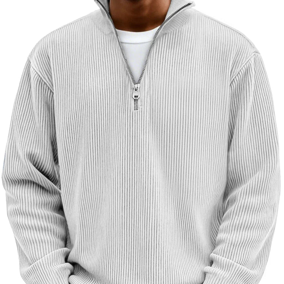 Pullover Sweater Half-Zip for Men