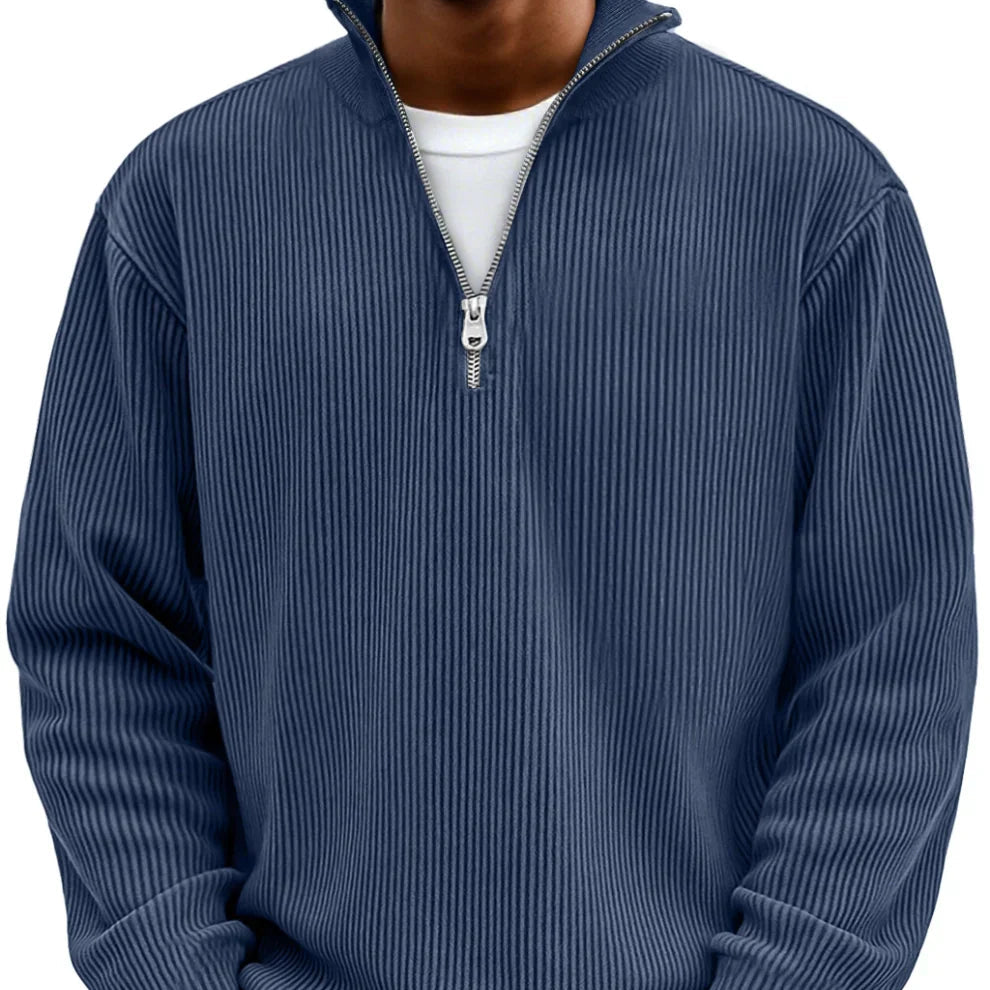 Pullover Sweater Half-Zip for Men