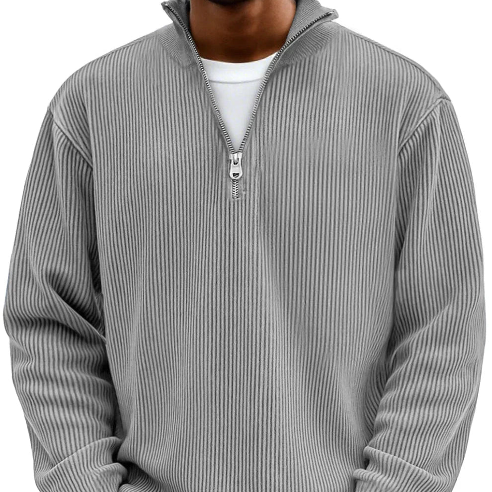 Pullover Sweater Half-Zip for Men