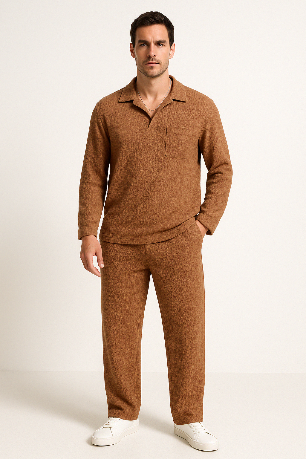 Two-Piece Relaxed Fit Men's Lounge Set | Perfect for Everyday Wear