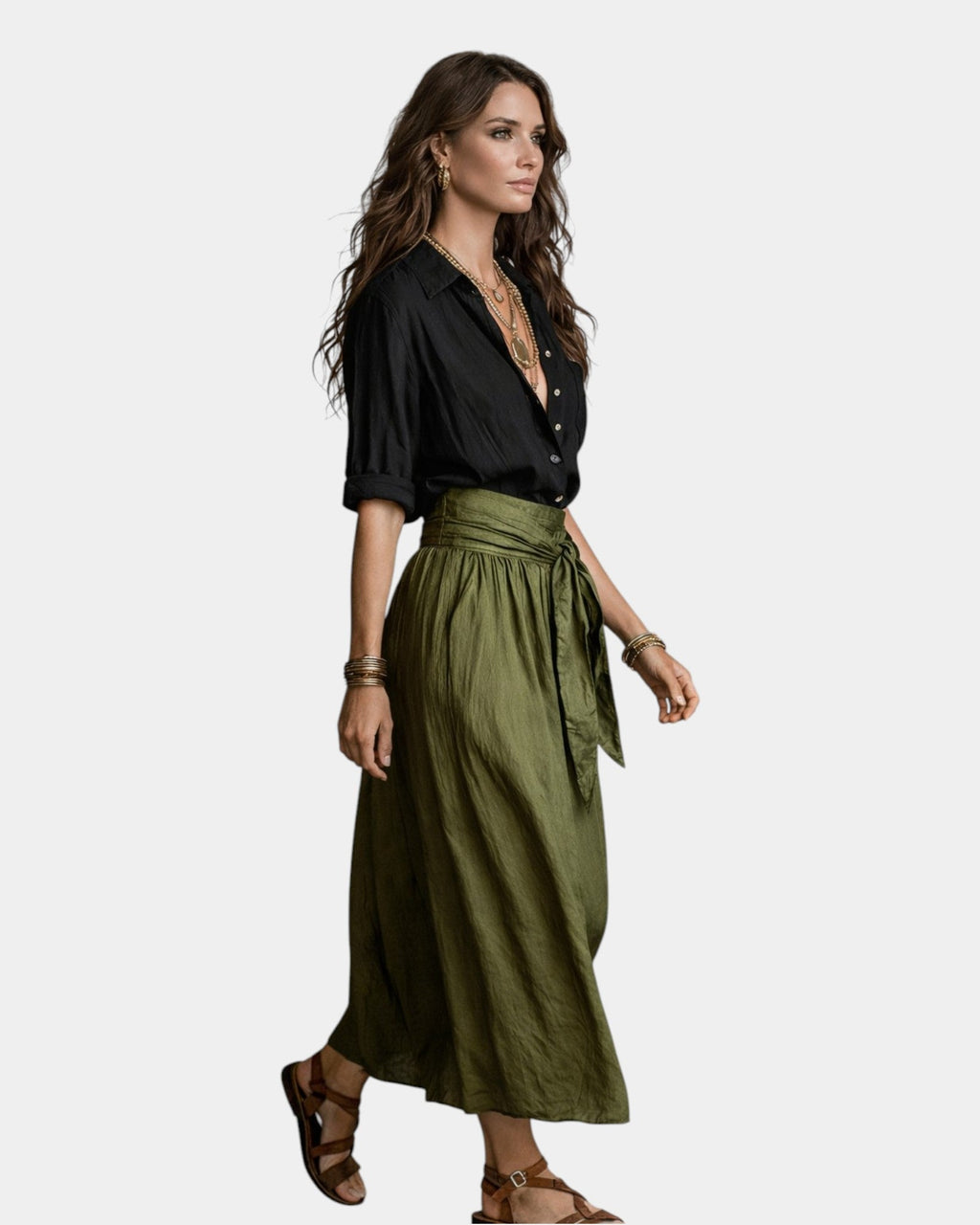 Shirt and Skirt Two-Piece Set for Women | Perfect for the Office