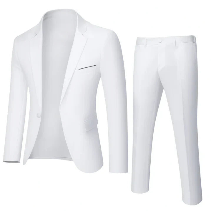 Slim Fit Suit with Jacket and Pants for Men | Perfect for Formal Occasions
