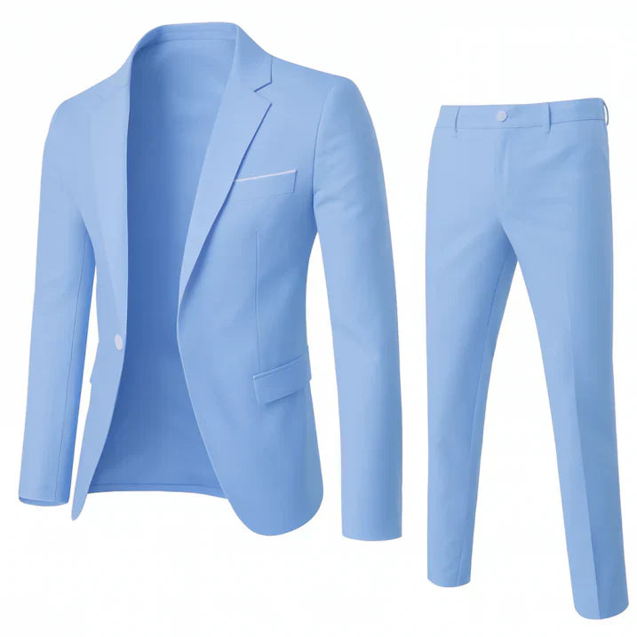 Slim Fit Suit with Jacket and Pants for Men | Perfect for Formal Occasions