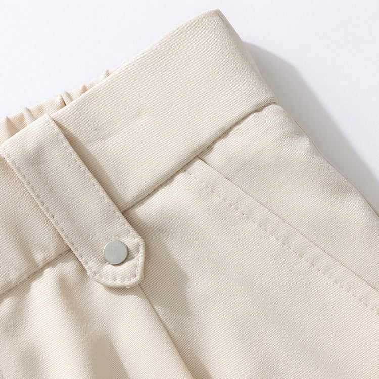 Trousers Pleated Front Relaxed Fit for Men