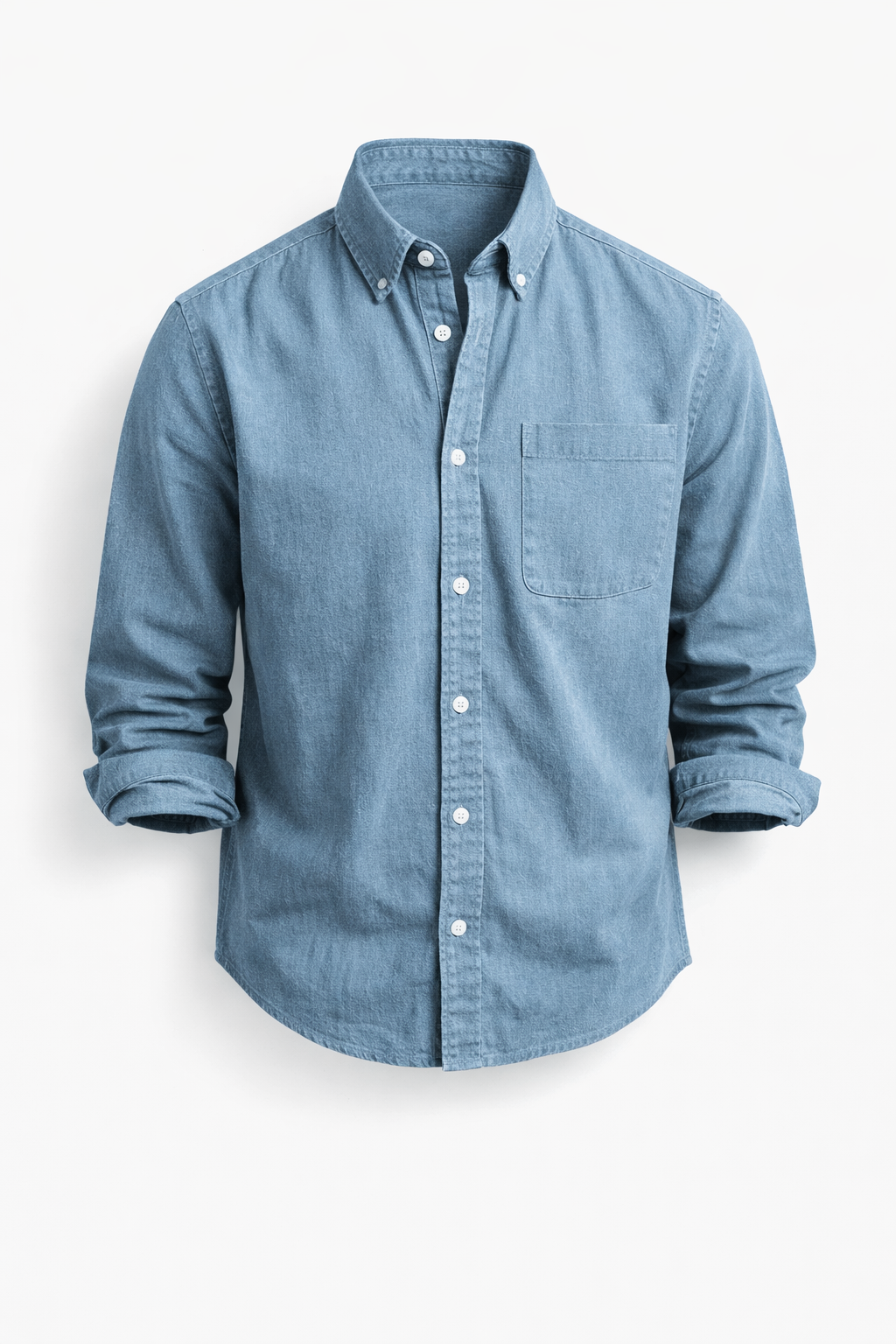 Shirt Long Sleeve Button-Down for Men