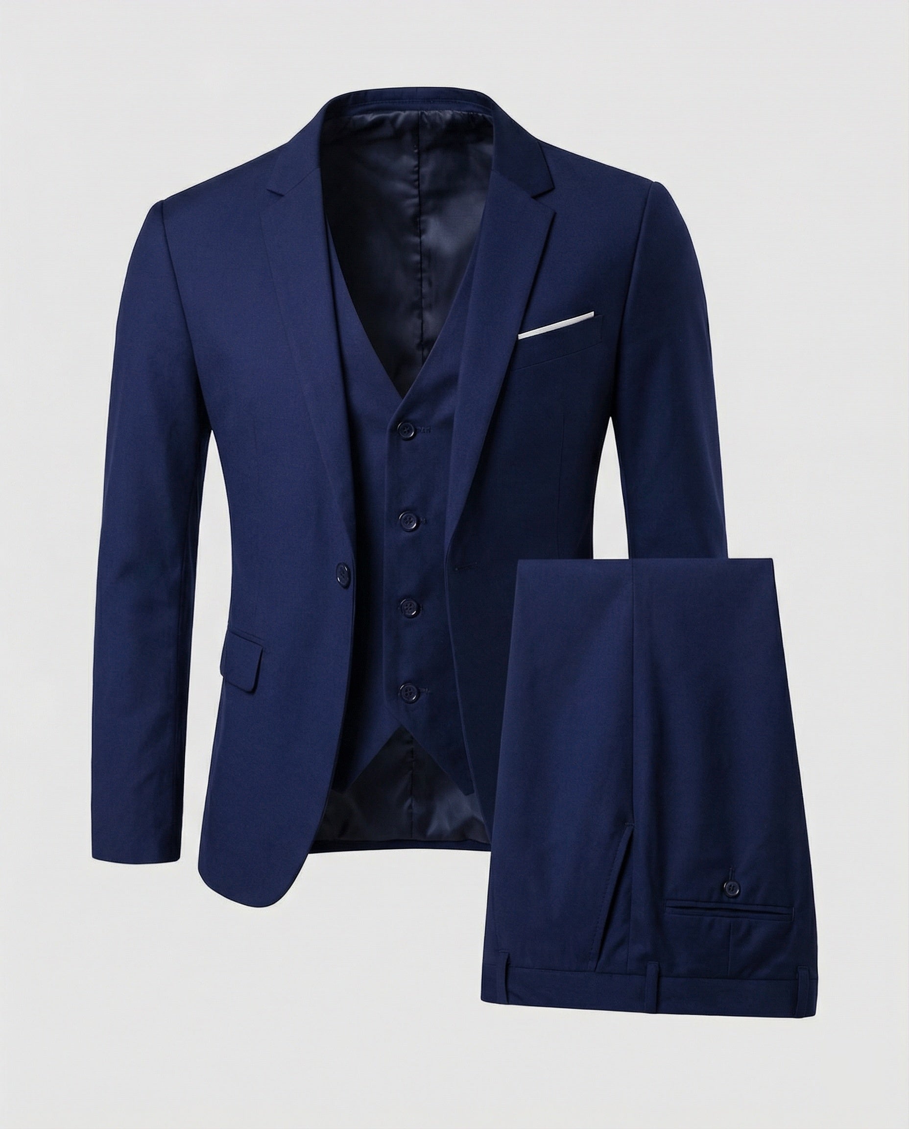 Men's Slim Fit Suit Two-Piece Notch Lapel | Perfect for the Office