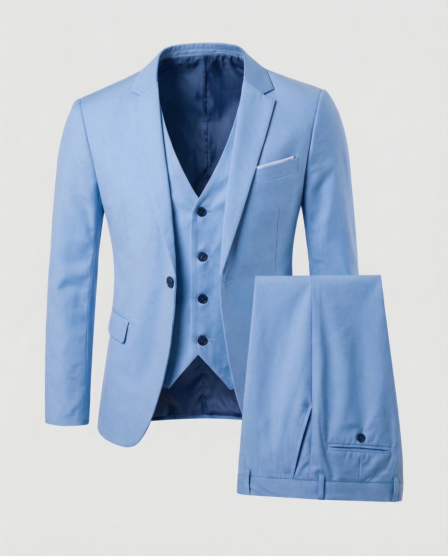 Men's Slim Fit Suit Two-Piece Notch Lapel | Perfect for the Office